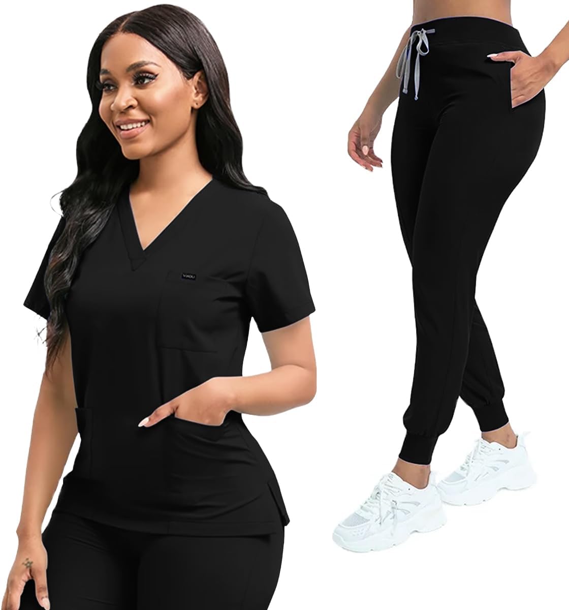 HealingWoven Women's Medical Scrubs Set
