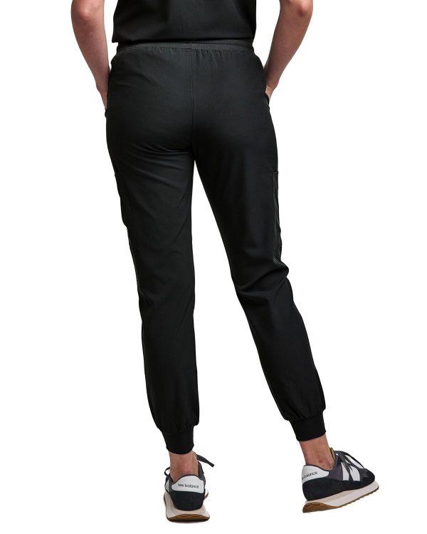 Green Town Womens Medical Scrub Set Slim Fit V-Neck-4
