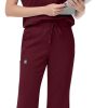 Women Scrub Set Polyester Spandex Medical Uniform Comfort-1