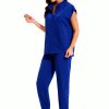 Womens Medical Scrub Set GGEH Polyester Design-1