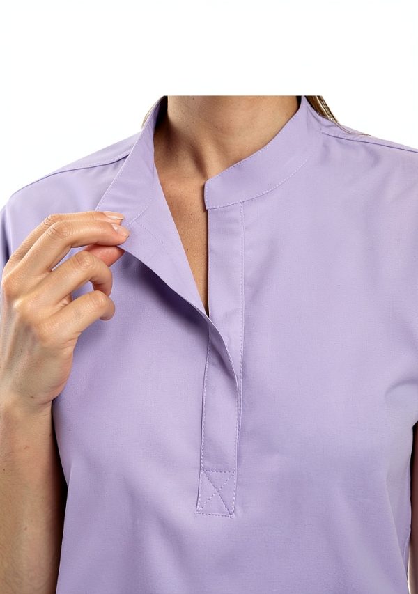 GGEH Women's Scrub Set Polyester Rayon Breathable-3
