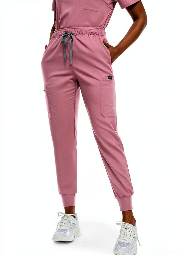 Women's Medical Scrub Set MediWear V Neck Stretch-2