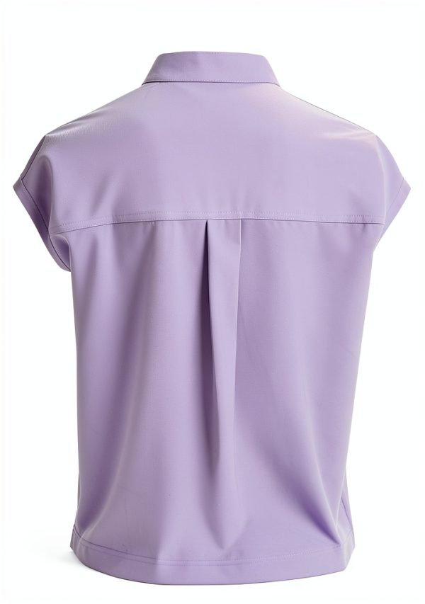GGEH Women's Scrub Set Polyester Rayon Breathable-4