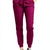 Green Town Womens Medical Scrub Set Slim Fit V-Neck-3
