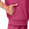 Scrub Set Womens Polyester Spandex Medical Uniform Comfort-4