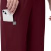 Women Scrub Set Polyester Spandex Medical Uniform Comfort-3