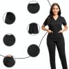 Women's Medical Scrub Set Breathable Fabric-3