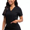 Women's Medical Scrub Set Breathable Fabric-0