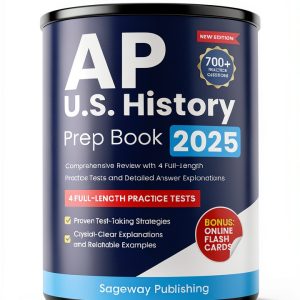 AP US History Test Prep Book 3 Advanced Study Guide 311 Pages-0