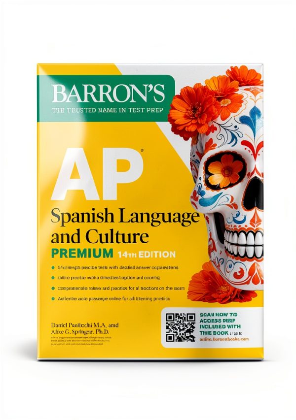 Barron's AP Spanish Language eBook Study Guide 2025 Edition-0