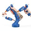 Mini Hot Glue Gun with 30 Glue Sticks for Crafts School DIY Arts Home Quick Repairs, 20W, Blue-2