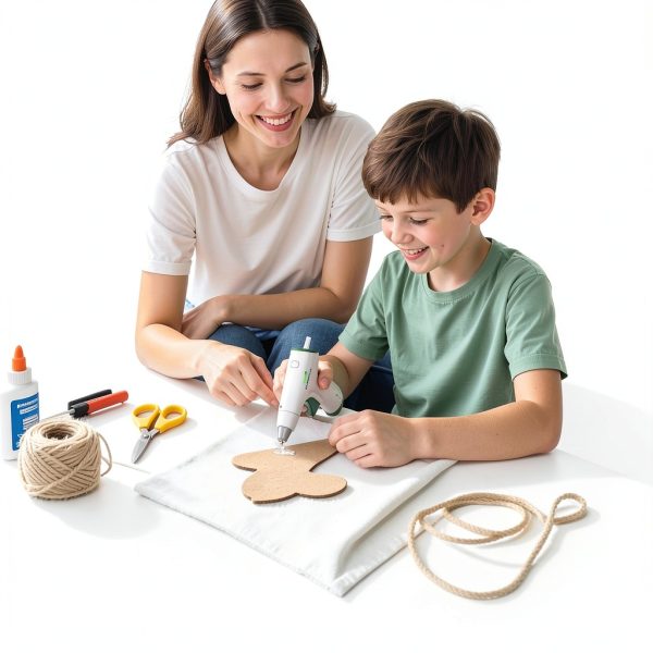 Fast Preheating Cordless Hot Glue Gun Oleodyn 15s, 2000mAh, 30 Sticks-5