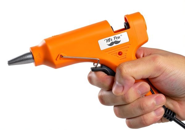Mr. Pen Mini Hot Glue Gun with 10 Orange Sticks Heavy Duty Craft Gun-3