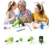 Full Size Hot Glue Gun SEEKONE 60/100W Dual Power with 20 Glue Sticks-5