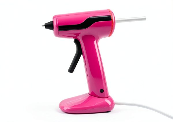 Cordless Hot Glue Gun Kit Liumai USB Rechargeable with 30 Sticks Pink-3