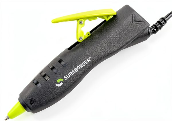 Surebonder GP-100F Ergonomic Mini Hot Glue Pen Black 10W Corded-0