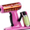 Cordless Hot Glue Gun Kit Liumai USB Rechargeable with 30 Sticks Pink-2