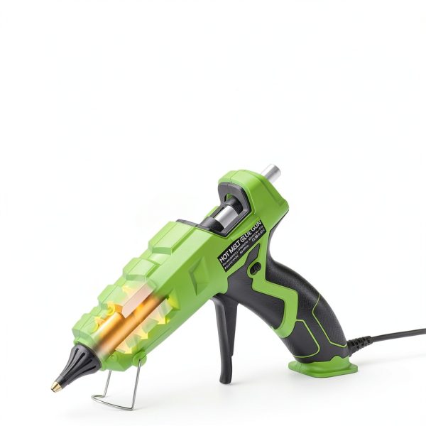 Full Size Hot Glue Gun SEEKONE 60/100W Dual Power with 20 Glue Sticks-2