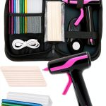 Cordless Hot Glue Gun Fifchall 2Ah Rechargeable with 30 Sticks & Case-0