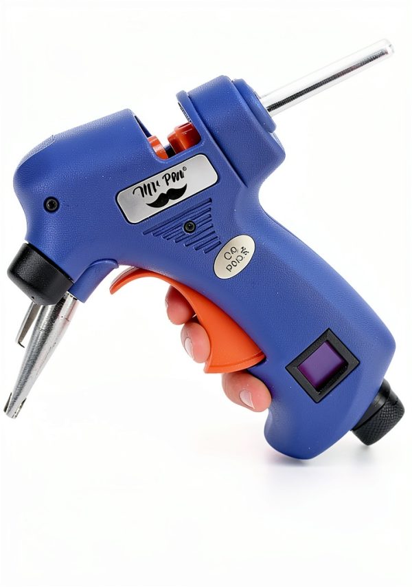 Mr. Pen- Mini Hot Glue Gun Kit with 20 Glue Sticks and 20 Popsicle Sticks & 8 Finger Protector - Fast Preheating Hot Melt Gun, High Temp for School Crafts DIY Arts and Quick Home Repairs-3