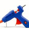 Mini Hot Glue Gun with 30 Glue Sticks for Crafts School DIY Arts Home Quick Repairs, 20W, Blue-3