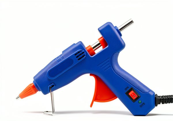 Mini Hot Glue Gun with 30 Glue Sticks for Crafts School DIY Arts Home Quick Repairs, 20W, Blue-3