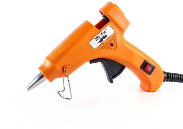 Mr. Pen Mini Hot Glue Gun with 10 Orange Sticks Heavy Duty Craft Gun-2