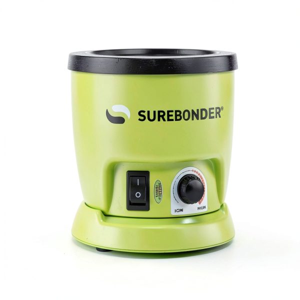 Surebonder 803 Electric Hot Glue Skillet Adjustable 225-400°F Green-1
