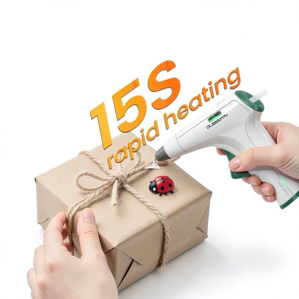 Fast Preheating Cordless Hot Glue Gun Oleodyn 15s, 2000mAh, 30 Sticks-1