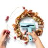 Cordless Hot Glue Gun Fifchall Mini Rechargeable with 30 Sticks Cyan-5