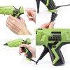 Full Size Hot Glue Gun SEEKONE 60/100W Dual Power with 20 Glue Sticks-4
