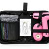 Cordless Hot Glue Gun Kit Liumai USB Rechargeable with 30 Sticks Pink-5
