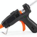 Fireproof Hot Glue Gun kejector Mini 20W Kit with 30 Clear Sticks-0