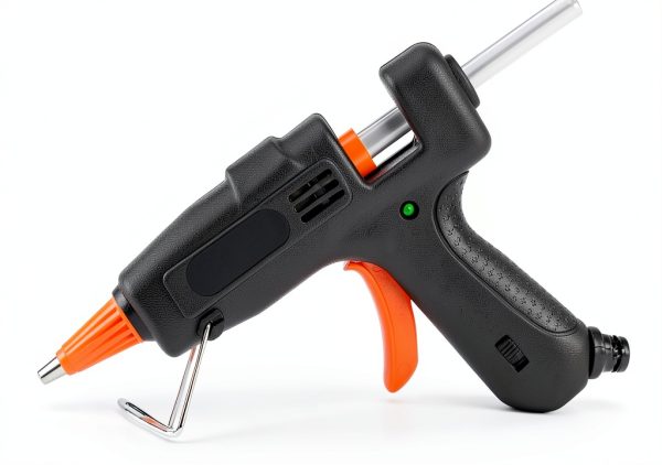 Fireproof Hot Glue Gun kejector Mini 20W Kit with 30 Clear Sticks-0