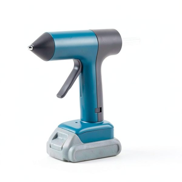 Cordless Hot Glue Gun Tilswall DeWalt Compatible Blue-2