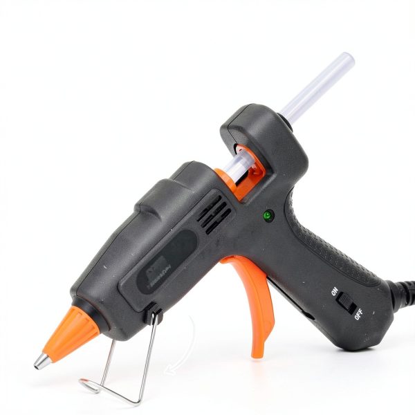 Fireproof Hot Glue Gun kejector Mini 20W Kit with 30 Clear Sticks-4