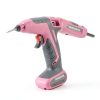 Cordless Hot Glue Gun WORKPRO 7.2V with 50 Mini Glue Sticks Pink-7
